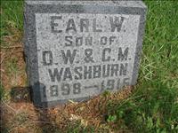 Washburn, Earl W